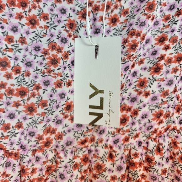 Only Floral spaghetti strap summer dress size S - Picture 6 of 9